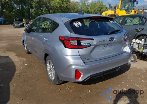 2024 Subaru Impreza Base 5-Door из США, поврежденный, VIN JF1GUABC2R8321932